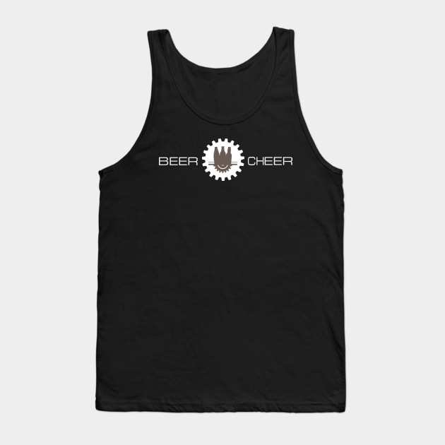 BEER CHEER LOGO Tank Top by beercheer